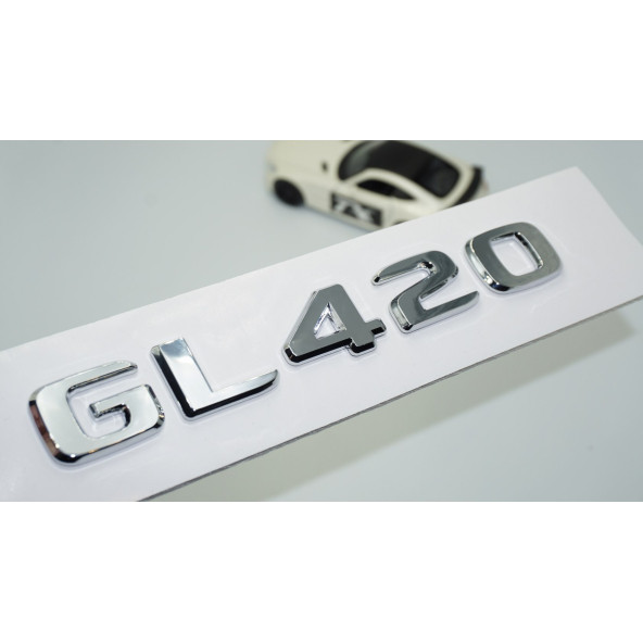 DK Tuning GL420 Bagaj Krom ABS 3M 3D Yazı Logo Benz İle Uyumlu