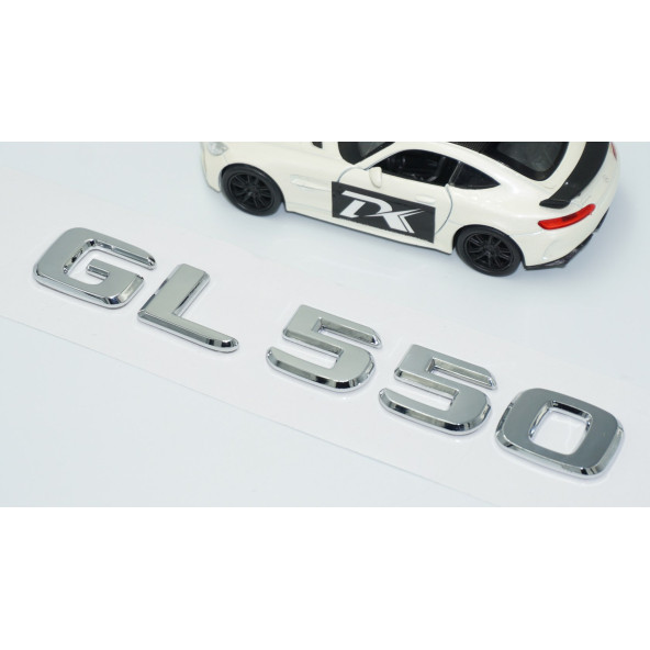 DK Tuning GL550 Bagaj Krom ABS 3M 3D Yazı Logo Benz İle Uyumlu - Resim 3