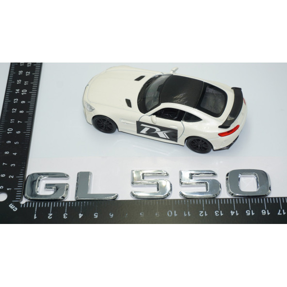 DK Tuning GL550 Bagaj Krom ABS 3M 3D Yazı Logo Benz İle Uyumlu - Resim 4