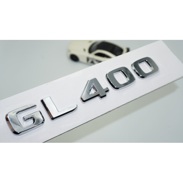 DK Tuning GL400 Bagaj Krom ABS 3M 3D Yazı Logo Benz İle Uyumlu