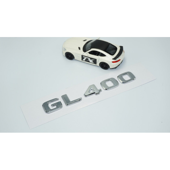 DK Tuning GL400 Bagaj Krom ABS 3M 3D Yazı Logo Benz İle Uyumlu - 2