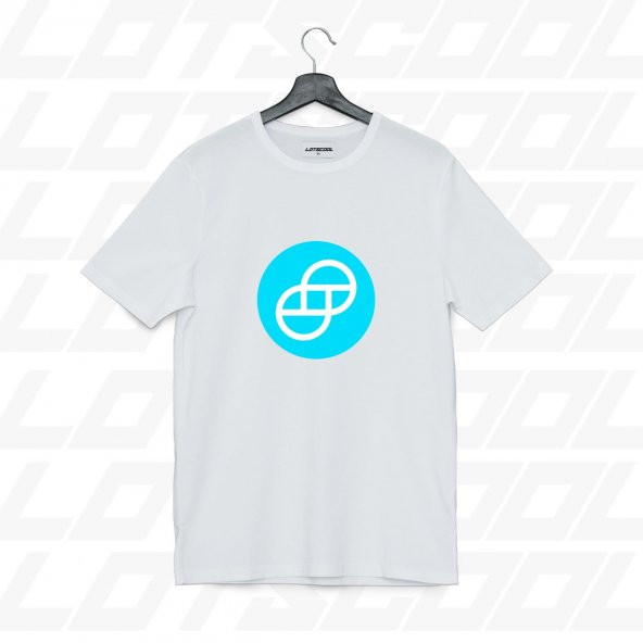 Gemini Crypto Baskılı Beyaz T-Shirt - LOTSCOOL