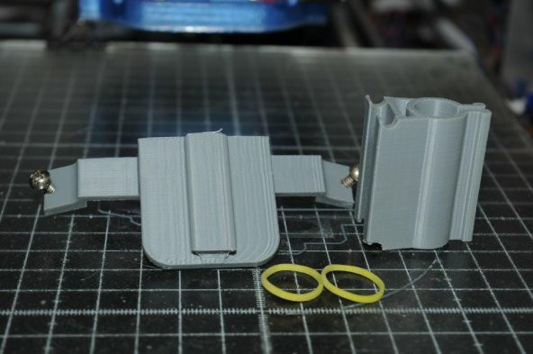 Chimera Doğrudan Sürücü İçin Pen Plotter Addon Plastik Aparat - 1