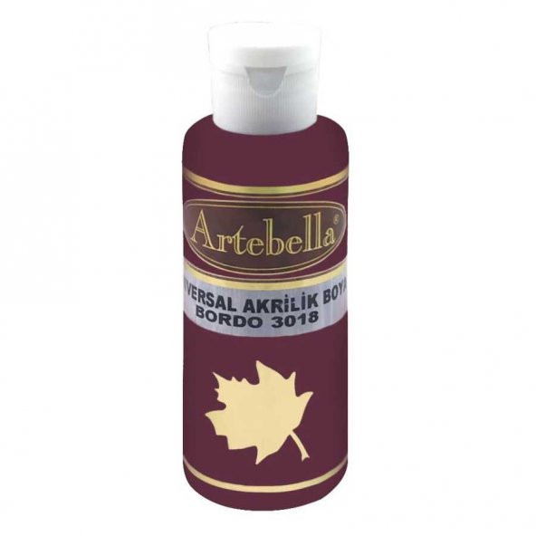 Bordo Akrilik Boya Artebella Bordo Akrilik Boya 3018 Bordo 130 ml
