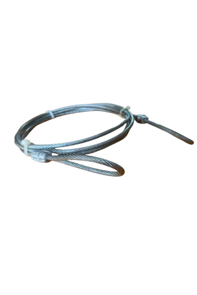 Adige Plastik Kaplı Çelik Oto Çekme Halatı (3,30 Mt) - 3