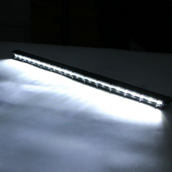 NKT GROUP 108W 36 Led Tek Sıra OffRoad Yayıcı Gündüz Farı Lambası Projektör 96 CM - 2
