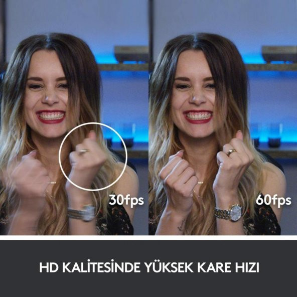Logitech C922 PRO HD Web Kamerası, 1080p/30 FPS Çözünürlük - 6