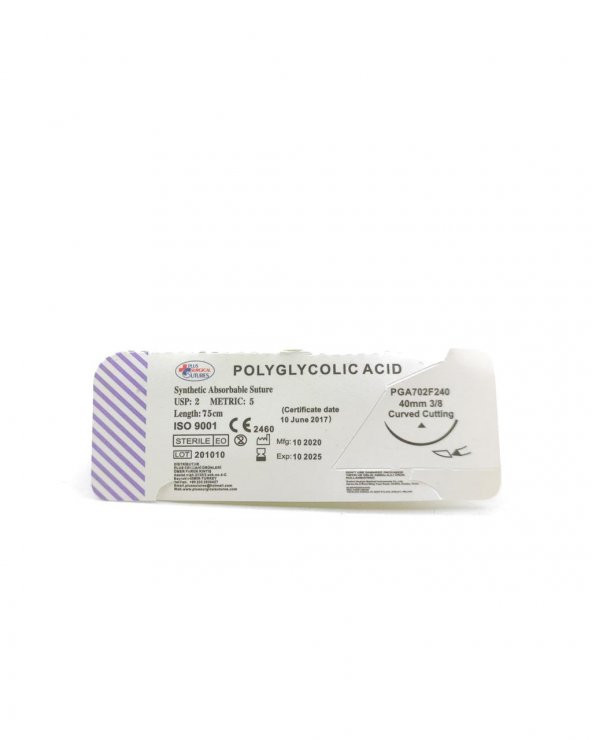Emilebilir PGA İplik 75 CM 12li Paket - 2