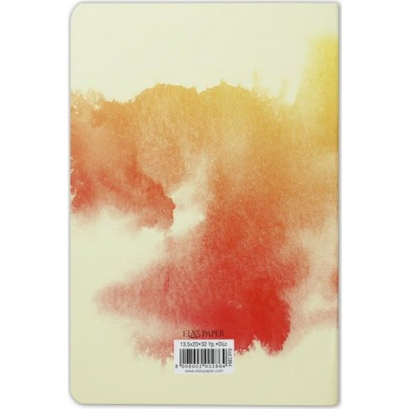 Ela's Paper Watercolor Don’t Stop Çizgisiz Defter - 2