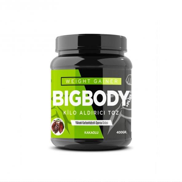 Bigbody + Plus Kakaolu 400 gr kilo aldırıcı toz