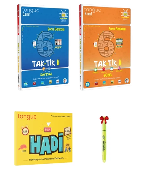 6.Sınıf Taktikli Sayısal ve Sözel Set HADİ Planlama