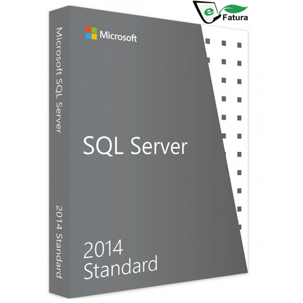 Orijinal Microsoft Windows SQL Server 2014 Standard ESD Lisans