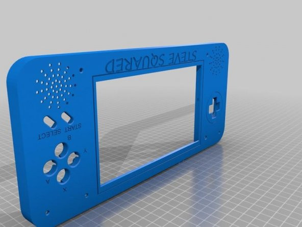 Raspberry Pi Snes 7 İnç Ekran Kutu Kılıf Plastik Aparat
