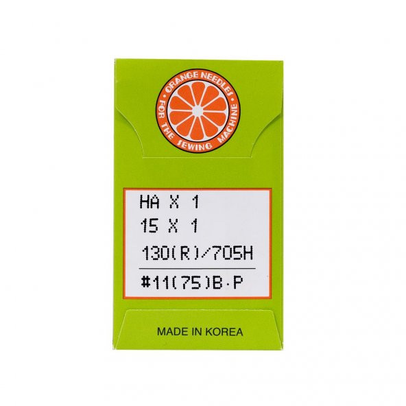 Orange HAx1 Ev Tipi Dikiş Makina İğnesi 11 Numara 10 Adet - 2