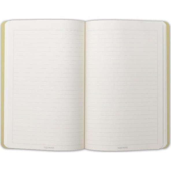 Ela's Paper Leopar Notes Çizgili Defter Gri - 3