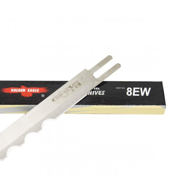 Dik Kesim Motoru Dalgalı Bıçak 8 İnç 20 Cm - 3