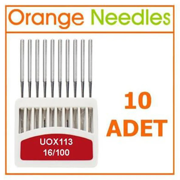 FDM Orange Uox113 Kemer Makine İğnesi 16/100 Numara