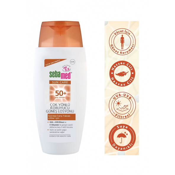Sebamed Sun Care Güneş Koruyucu Losyon Spf 50+ 150 ML - 2