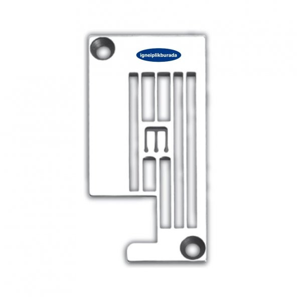 Siruba E0227Q Soldan Bıçaklı Reçme Plakası (6.4 mm) (Yan Sanayi)