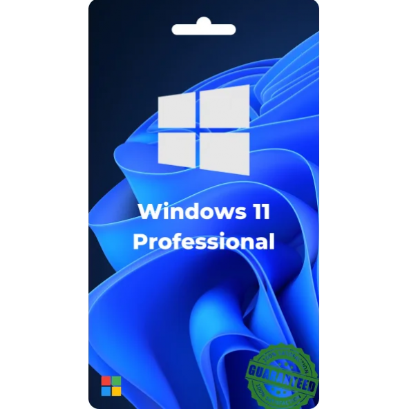 MICROSOFT Windows 11 Pro Dijital Lisans Anahtarı Ömür boyu Lisans Key - HEMEN TESLİM KURUMSAL FATURA + GARANTİ
