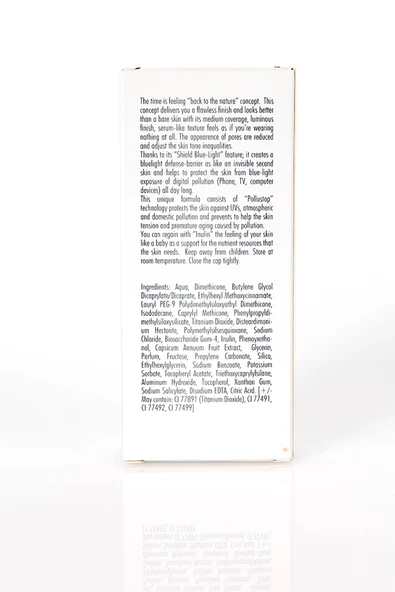 Pierre Cardin Nude Face CC Foundation-Porcelain-422 - Resim 4