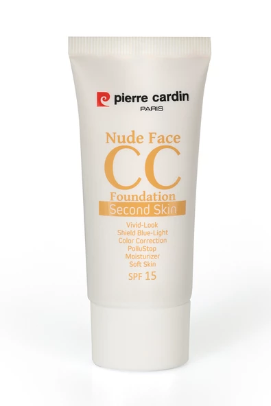 Pierre Cardin Nude Face CC Foundation-Porcelain-422 - Resim 2