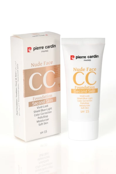 Pierre Cardin Nude Face CC Foundation-Porcelain-422 - Resim 5