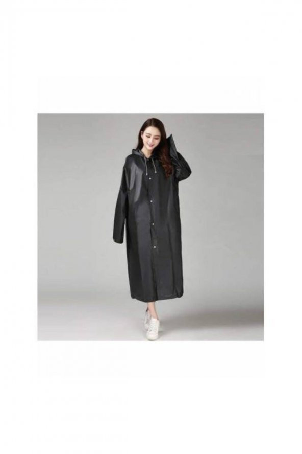 Marluk Hava Alabilen Su Geçirmeyen Şeffaf Yağmurluk Mrc-881 - 5