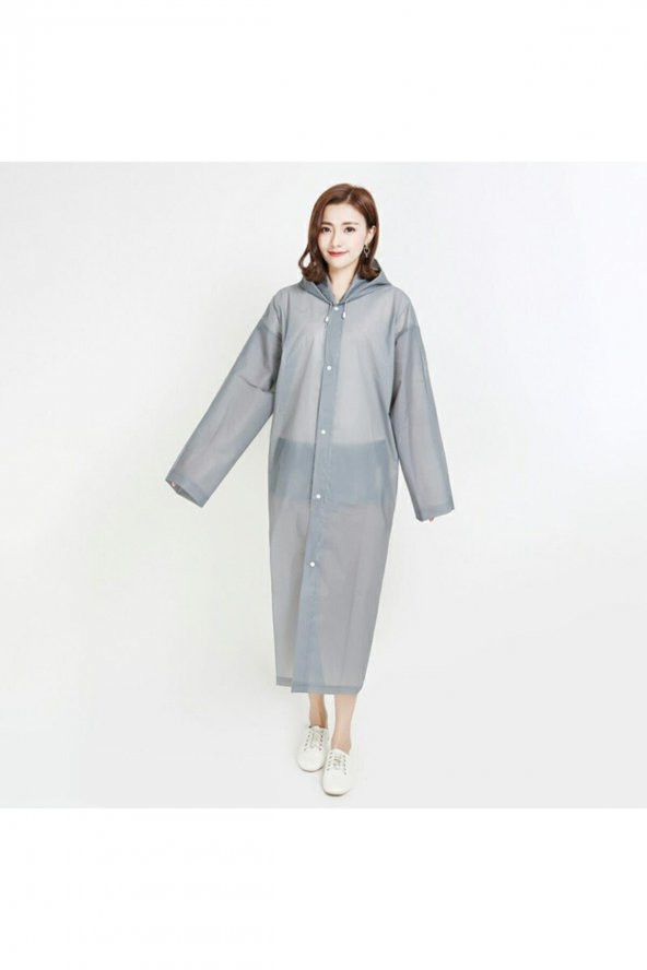 Marluk Hava Alabilen Su Geçirmeyen Şeffaf Yağmurluk Mrc-881 - 7