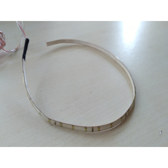 VOLKSWAGEN POLO GÖSTERGE AYDINLATMA LEDİ 30cm (BEYAZ) KALORİFER PANELİ LEDİ, BEYAZ GÖSTERGE ŞERİDİ - 4