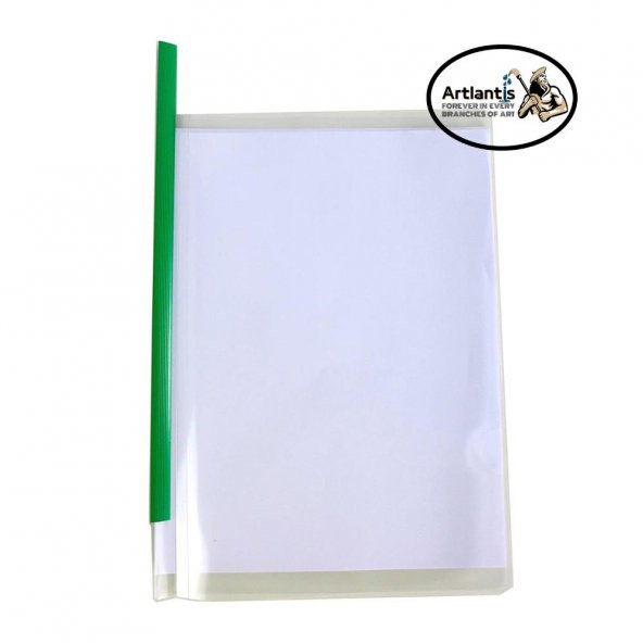 A-4 5Lİ Yandan Sürgülü Sıkıştırmalı Dosya 1 Paket Artlantis A4 5 Renk Sıkıştırmalı Dosya 1 Paket - 3