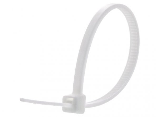 Kablo Bağı Etiket Taşıyıcı 10x35 + Kablo Bağı - 100 Adet - 2