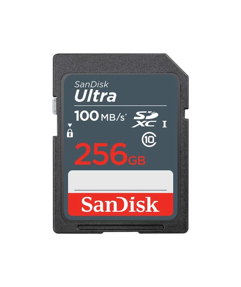 SanDisk Ultra 256GB SDXC Memory Card 100MB/s