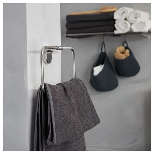 IKEA Kalkgrund Havluluk Banyo Düzenleyici Krom Kaplama - 3