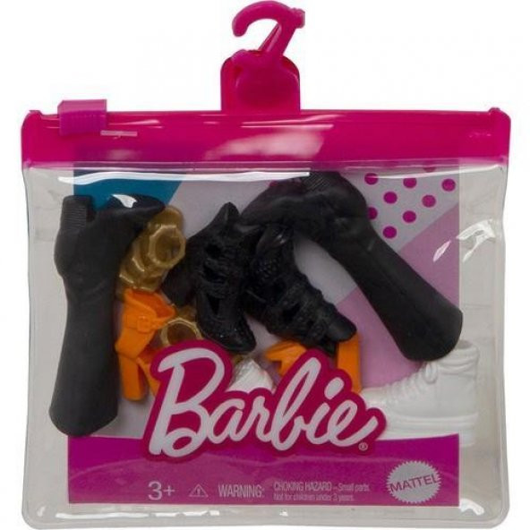 Barbie’nin Moda Aksesuarları Ayakkabı Seti - GWD94-GXG01