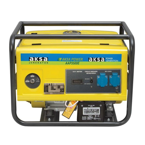 Aksa AAP 3500 E Portatif Jeneratör - İpli / Marşlı - 1