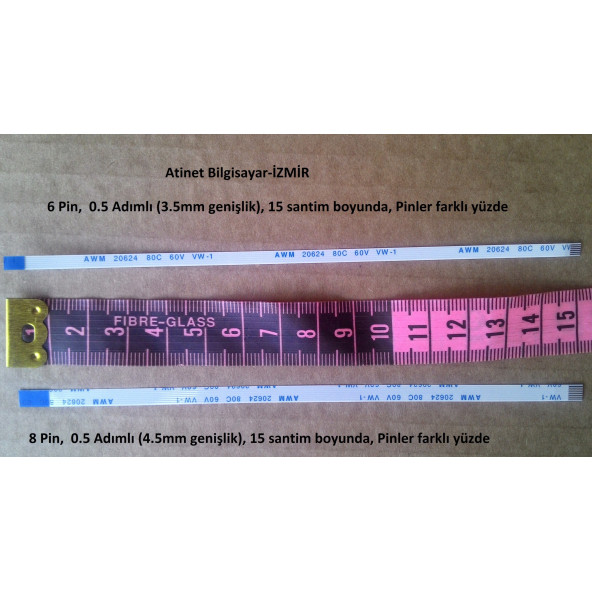 Asus X552C X552CA X552CC X552CL X5520E X552EA X552EP X552J X552JD Power ve Touchpad Flex Kablo Seti 6-0.5-15B 8-0.5-15B ürün görseli 1