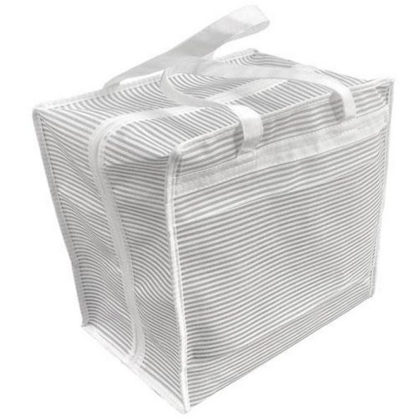 Ayakkabı SAKLAMA ve TAŞIMA Çantası (Çizgili Model) Shoe Tote - 4