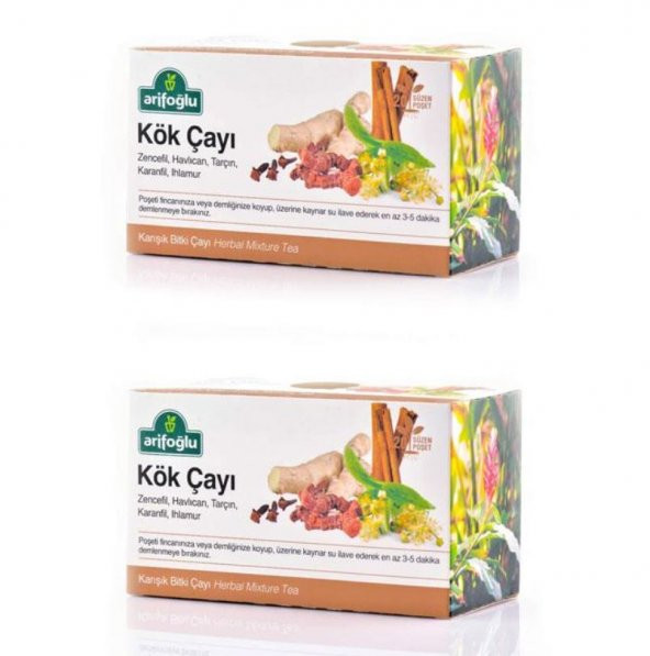 Arifoğlu Kök Çayı Karışık Bitki Süzen Poşet Çay 20 x 2 G - 2
