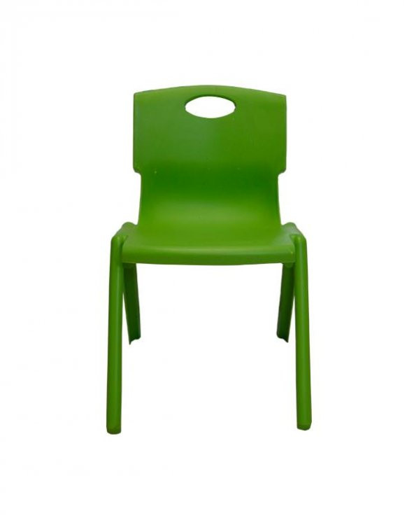 Yeşil Kırılmaz Çocuk Sandalyesi - Kreş ve Anaokulu Sandalyesi