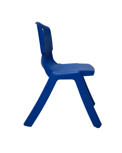 Mavi Kırılmaz Çocuk Sandalyesi - Kreş ve Anaokulu Sandalyesi - 3