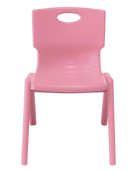 Pembe Kırılmaz Çocuk Sandalyesi - Kreş ve Anaokulu Sandalyesi