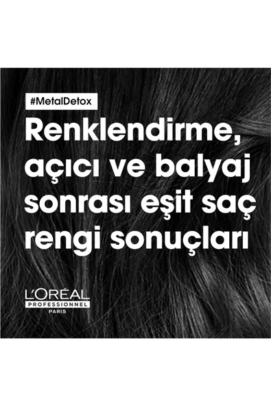 Loreal Professionnel Serie Expert Metal Detox Renkli ve Açıcı ile İşlem Görmüş Saçlar Şampuan 300ml - 5