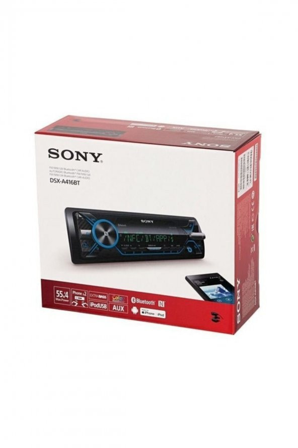 Dsx-a416 Bt Bluetooth Oto Teyp 4x55 - Resim 2