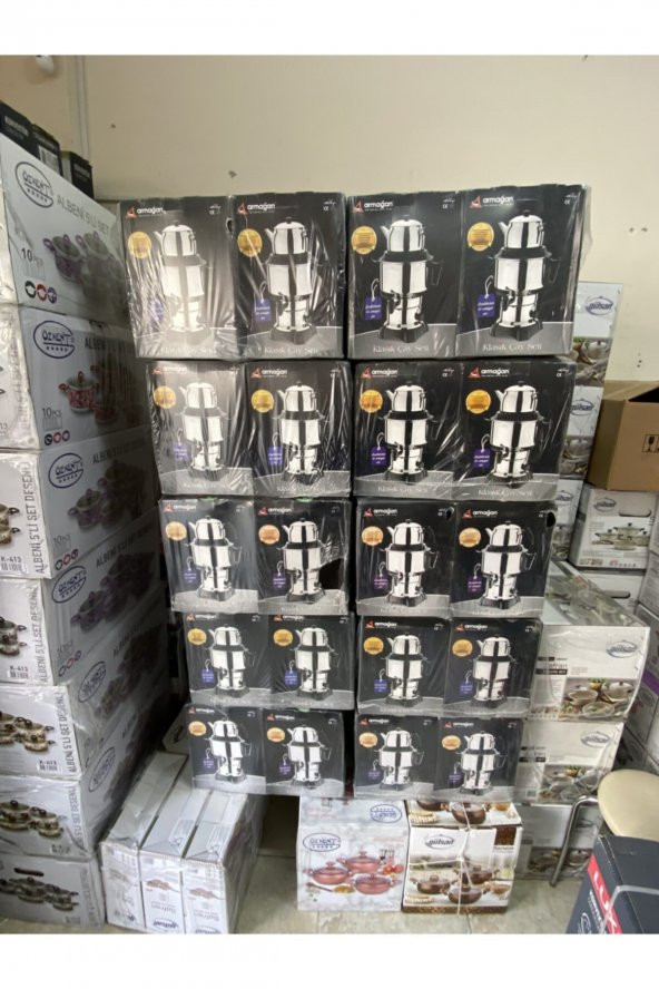 Paslanmaz Çelik Semaver 3.5 lt - 2