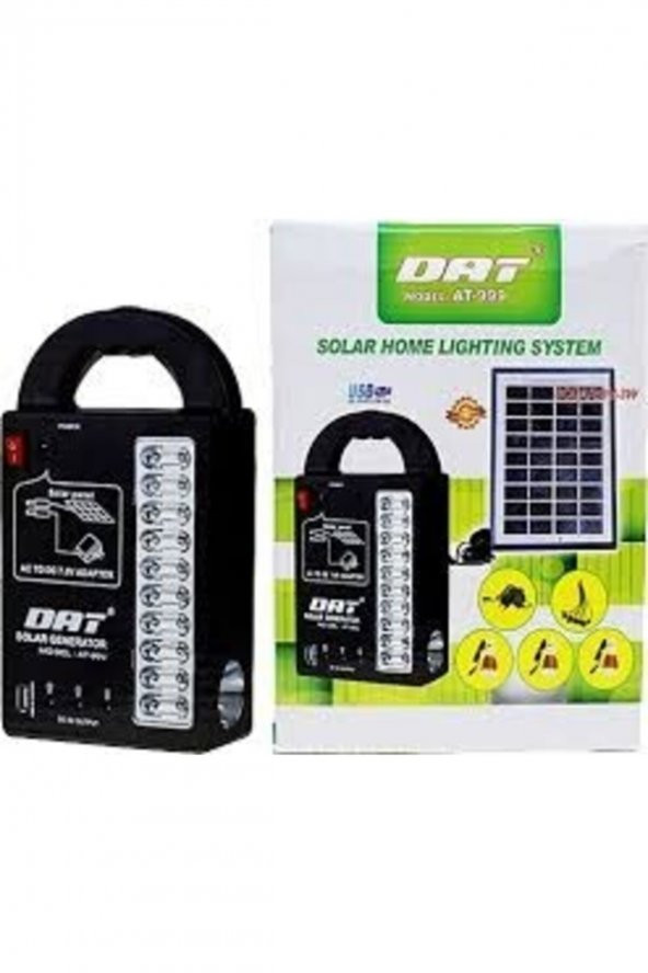 DAT AT-999 Güneş Enerjili Solar Aydınlatma Cihazı