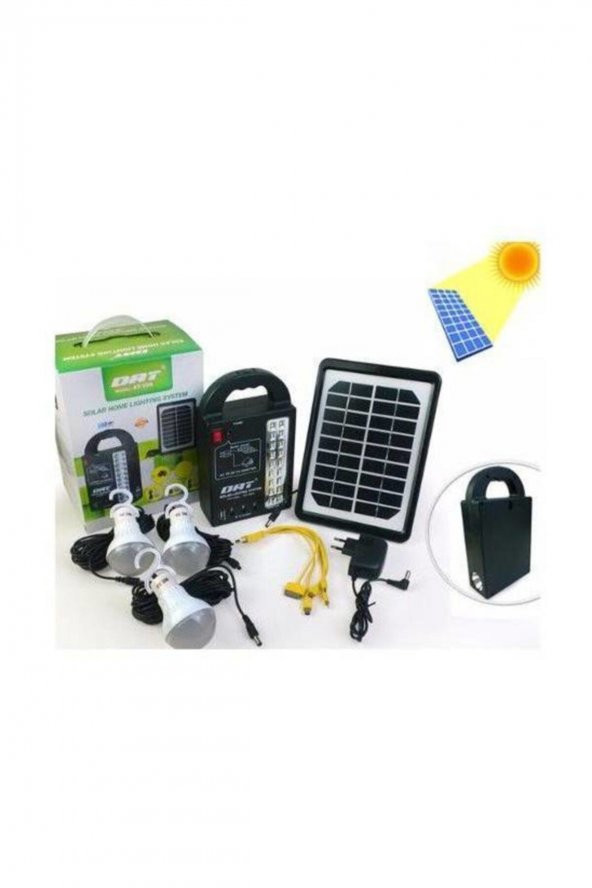 Dat At-999 Güneş Enerjili Solar Aydınlatma Sistemi