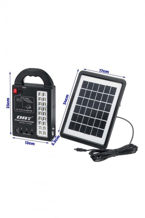 Dat At-999 Güneş Enerjili Solar Aydınlatma Sistemi - 2