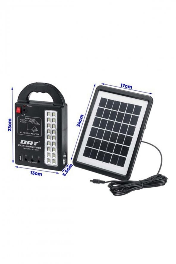 Dat At-999 Güneş Enerjili Solar Aydınlatma Sistemi - 3