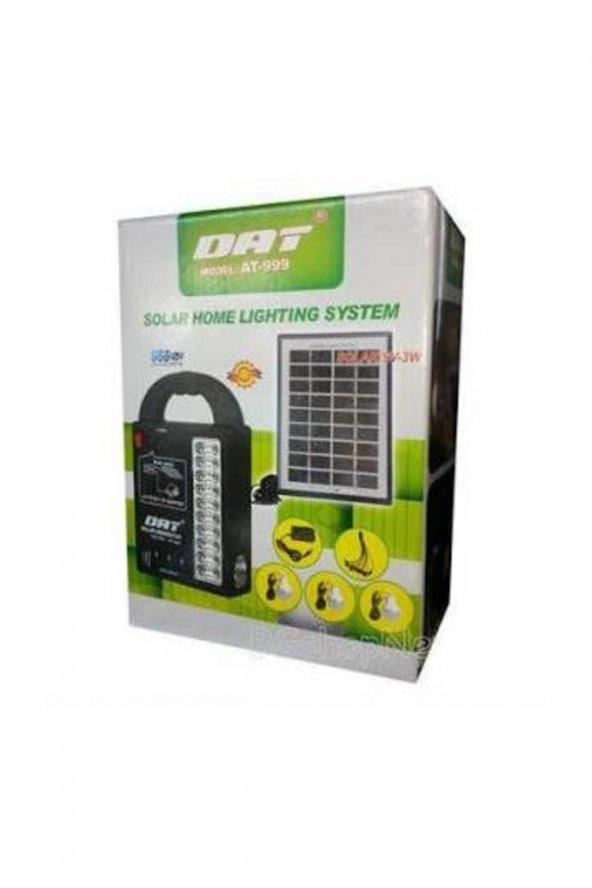 Dat At-999 Güneş Enerjili Solar Aydınlatma Sistemi - 4